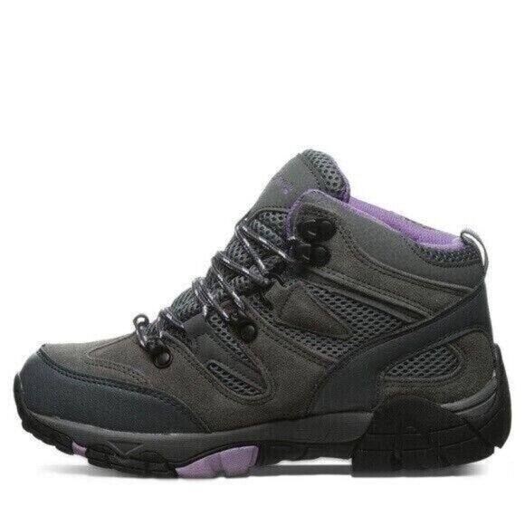 Bearpaw Women’s Corsica Wide Gray Fog Hiking Shoes Size 6.5 NWB - Picture 3 of 12